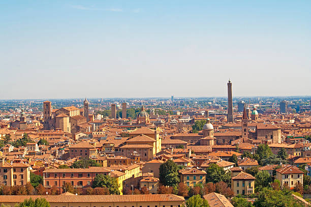 istock Morning Panoramic View of Bologna, Italy 451289563