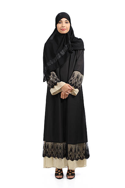 istock Arab woman posing standing wearing a hijab 451290201