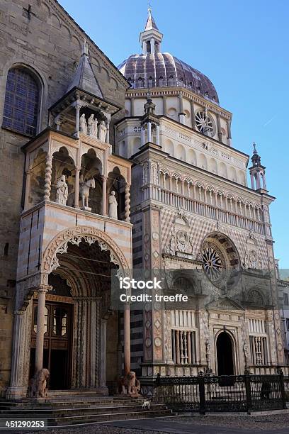 Santa Maria Maggiore Colleoni Kaplica W Bergamo - zdjęcia stockowe i więcej obrazów Bergamo - Bergamo, Architektura, Bez ludzi