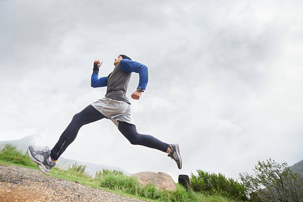 istock Enjoying a jog in the cold winter air 451290731