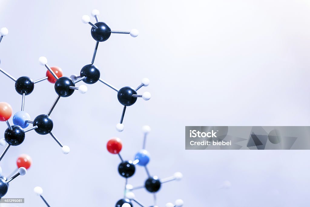 Modelo de Estrutura Molecular - Foto de stock de Computação Gráfica royalty-free