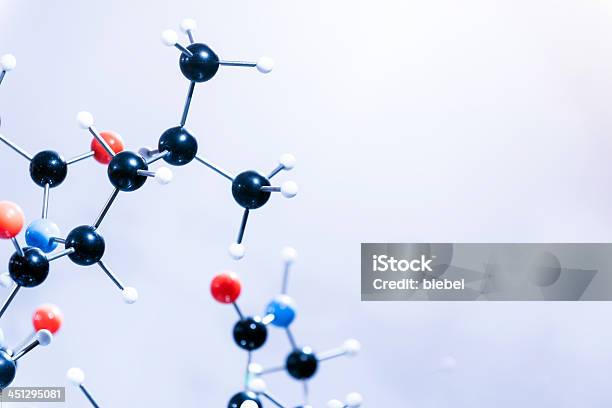 Foto de Modelo De Estrutura Molecular e mais fotos de stock de Computação Gráfica - Computação Gráfica, Experimento, Fotografia - Imagem