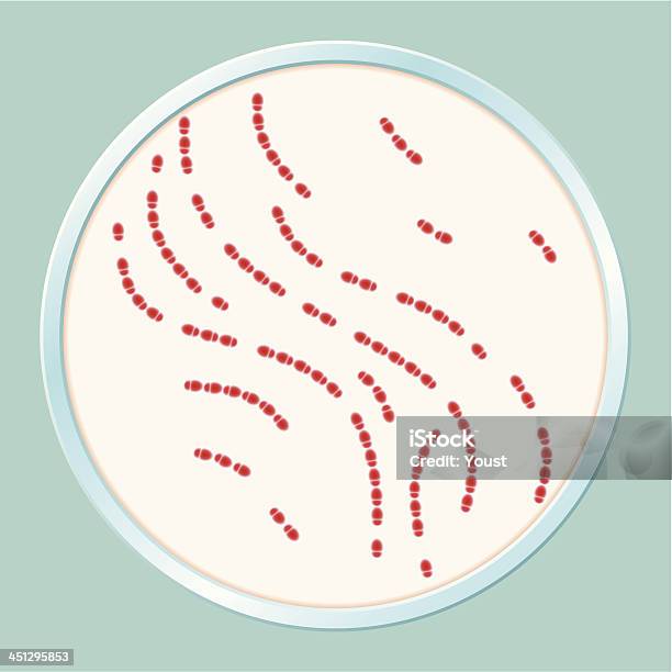 Pathogenic Бактерий Культура — стоковая векторная графика и другие изображения на тему Чашка Петри - Чашка Петри, Бактерия, Золотистый стафилококк