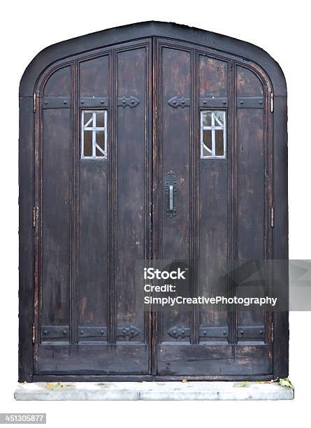 Foto de Old Portas De Entrada e mais fotos de stock de Antigo - Antigo, Figura para recortar, Porta dupla