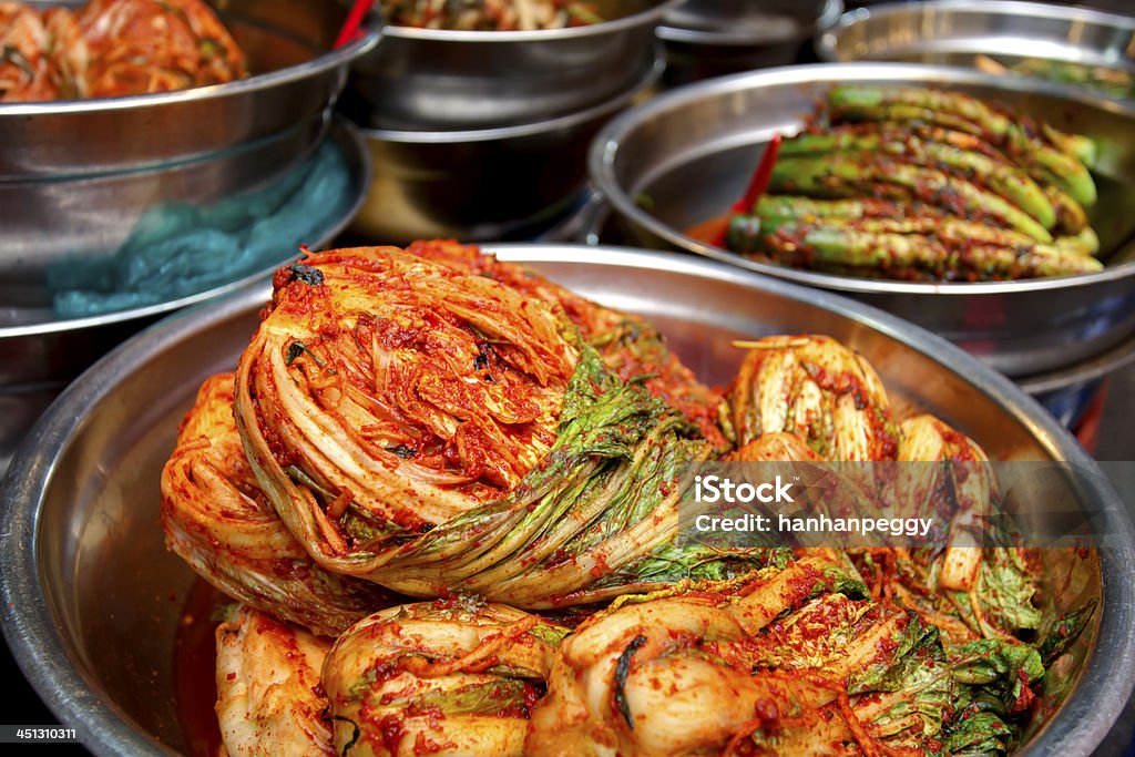 Koreanische kimchee - Lizenzfrei Kimchee Stock-Foto