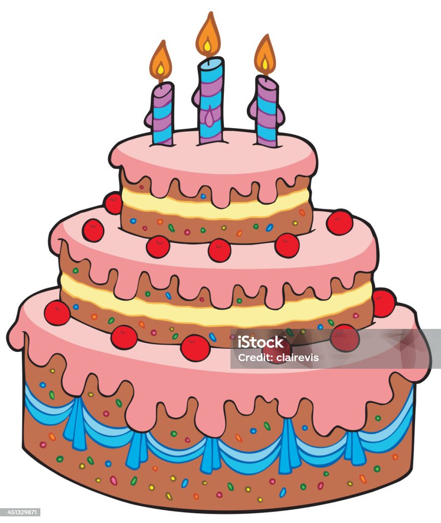 Ilustración de Pastel De Cumpleaños De Grandes Dibujos Animados y más Vectores Libres de Derechos de Grande - Grande, Pastel de cumpleaños, Tarta - Postre - iStock Ilustración de Pastel De Cumpleaños De Grandes Dibujos Animados y más Vectores Libres de Derechos de Grande - Grande, Pastel de cumpleaños, Tarta - Postre - iStock