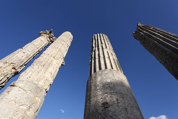 Zeus olbios temple The ancient city of Uzuncaburc/MERSİN/ TURKEY uzuncaburc stock pictures, royalty-free photos & images