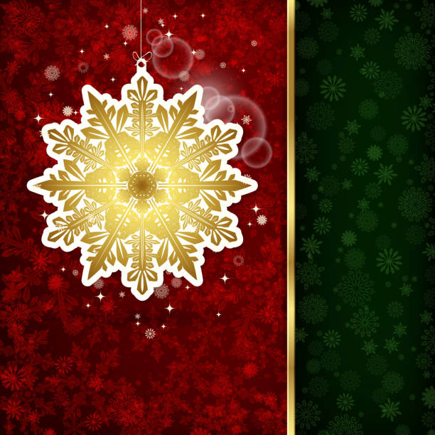 ilustraciones, imágenes clip art, dibujos animados e iconos de stock de fondo de copo de nieve - christmas backgrounds christmas card part of