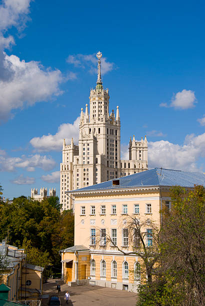 istock The legendary Moscow skyscrapers in Taganka area 451338437