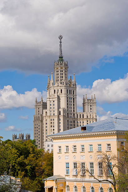 istock The legendary Moscow skyscrapers in Taganka area 451338439