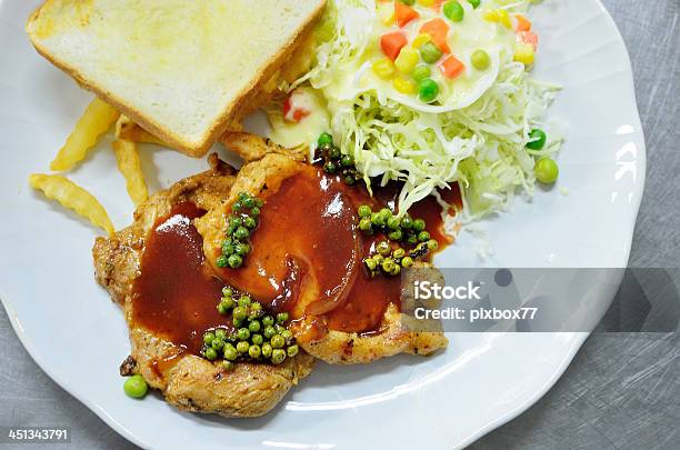 Pork Pepper Steak Stock Photo - Download Image Now - Appetizer, Backgrounds, Barbecue - Meal