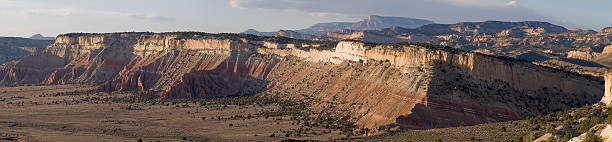 istock Panorama Kaiparowits Plateau Southwestern Utah High Desert Cliffs 451346961
