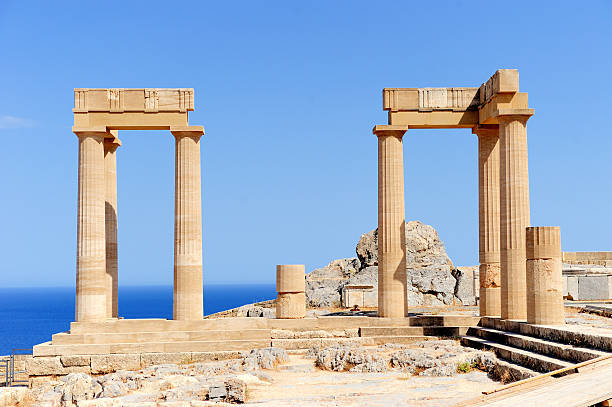 istock Ruins of ancient temple 451352001