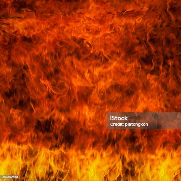 Spring Fire Background Fire Background Stock Photo - Download Image Now - Bonfire, Campfire ...