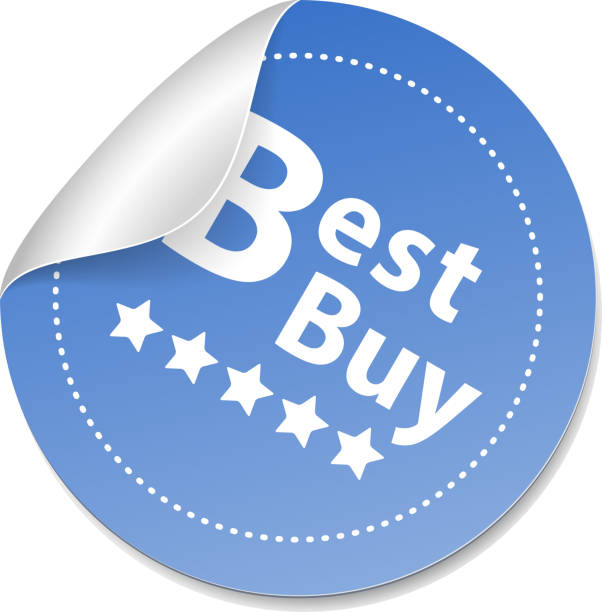 Best buy sticker Vector Best buy sticker isolated on white background expiry date icon stock illustrations