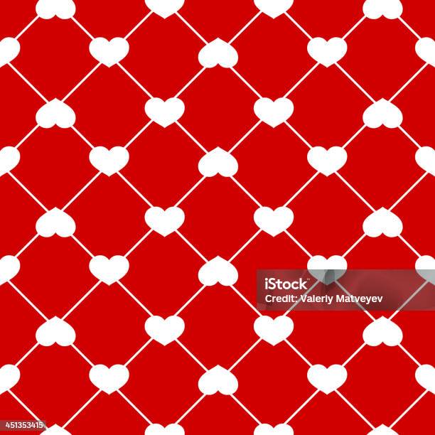 Seamless Heart Pattern Stock Illustration - Download Image Now - Backgrounds, Celebration Event, Collection