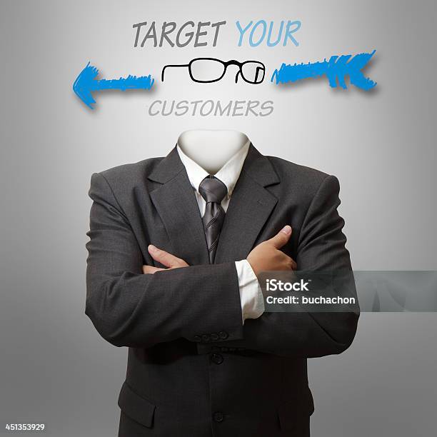 Target Ihren Kunden Als Concep Stockfoto und mehr Bilder von Dienstleistung - Dienstleistung, Einzelwort, Fotografie
