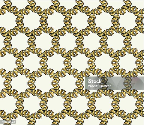 Seamless Pattern Vector Stock Illustration - Download Image Now - Abstract, Backgrounds, Circle