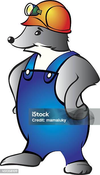 Mole Stock Illustration - Download Image Now - Animal, Mole - Animal, Sewer