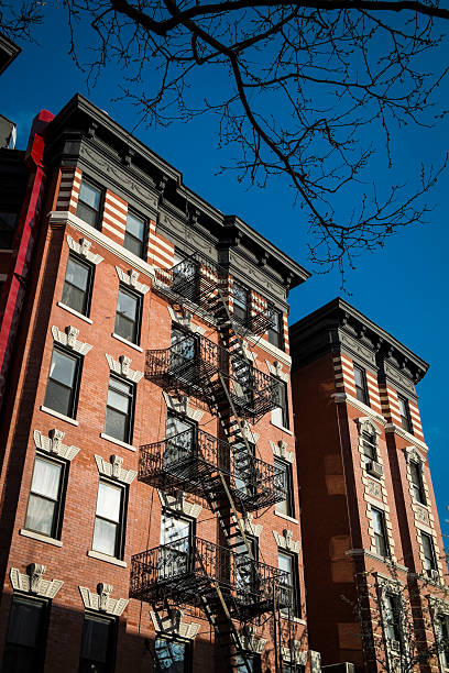 istock Classic old apartment building, New York City 451373637