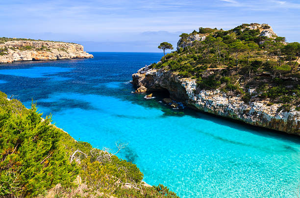 istock Beautiful beach Cala des Moro 451374025