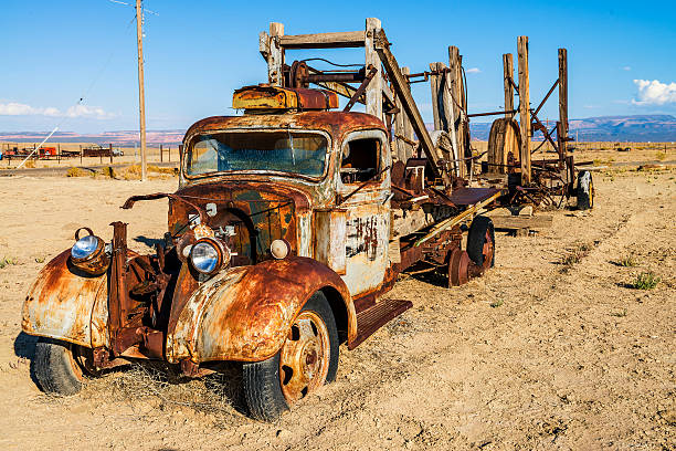 istock vintage truck abandoned 451415957