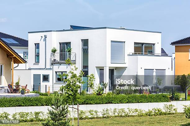 Modernes Haus In Deutschland Stockfoto und mehr Bilder von Einfamilienhaus - Einfamilienhaus, Deutschland, Modern