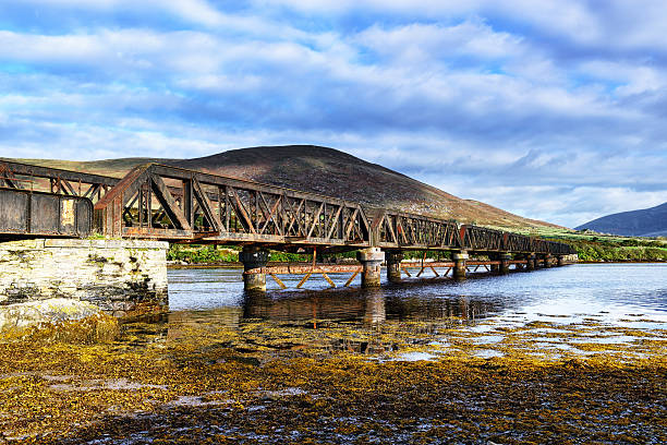 istock Railway bridge across the River Ferta at Cahersiveen, Ireland 451419069