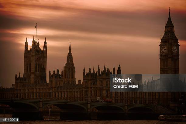 Westminter Sunset Stock Photo - Download Image Now - Big Ben, British Culture, Building Exterior