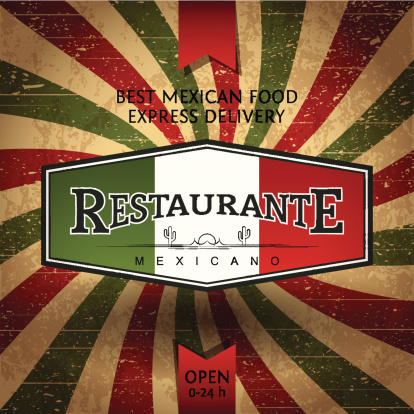 Flyer Template for Mexican Restaurant and food Delivery.