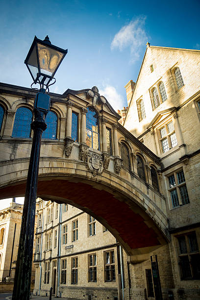 oxford-universität - bridge of sighs fotos stock-fotos und bilder