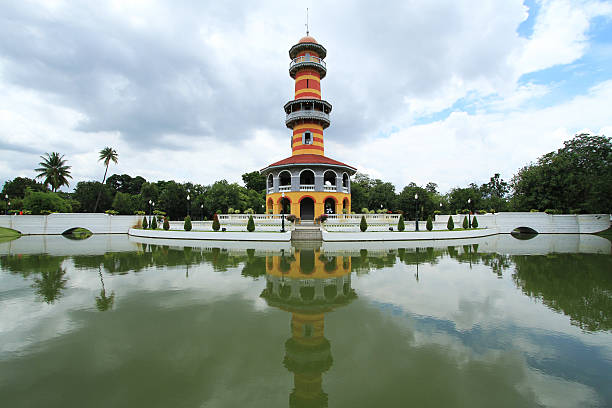 Bang Pa-In Royal Palace (Thai: พระราชวังบางปะอิน), also known as the Summer Palace, is a palace complex formerly used by the Thai kings. The palace is located on the Chao Phraya River bank in Bang Pa-In district, Ayutthaya Province.