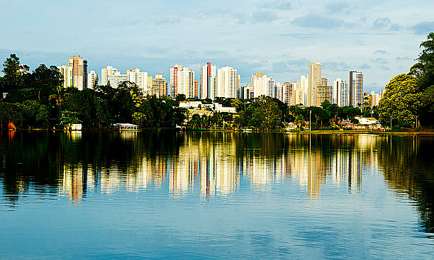 istock city ​​lake buildings 451455483