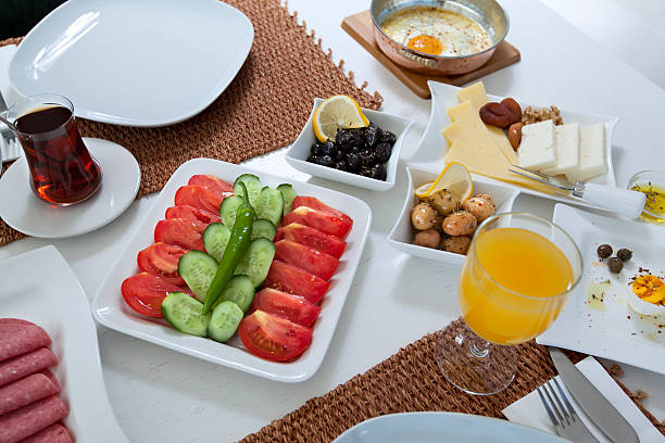 istock Rich and delicious Turkish breakfast 451500379