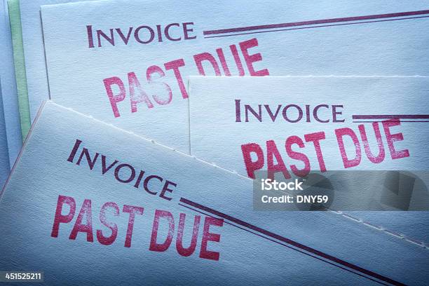 Past Due Stock Photo - Download Image Now - Balance, Bankruptcy, Business