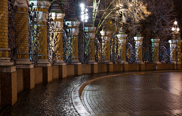 istock Fence of the Mikhailovsky Garden 451526853