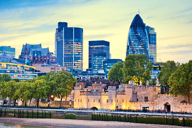 istock London financial district at twilight 451529819