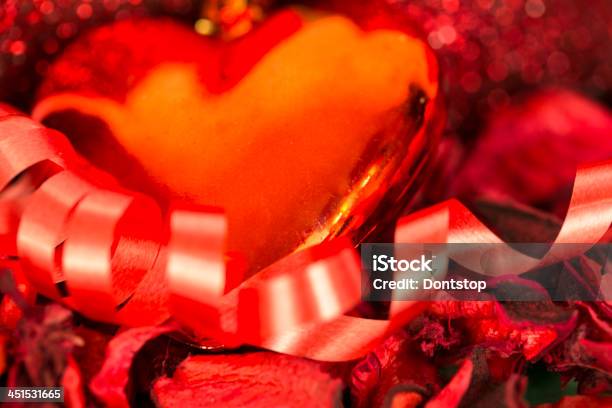 Heart Shape In Christmas Decoration Stock Photo - Download Image Now - Christmas, Christmas Decoration, Color Image