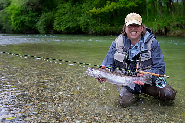 istock Trout action - Large one with 8 lbs 451533551