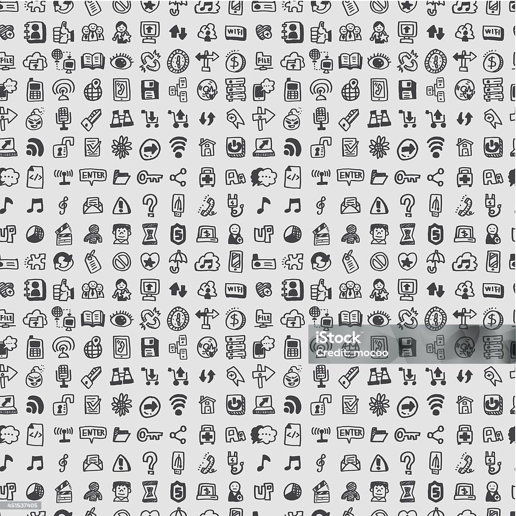 Vector Pattern Network A Seamless Network Pattern Stock Illustration - Download Image Now ...