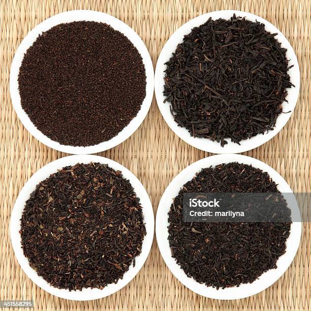 Tea Leaf Sampler Stock Photo - Download Image Now - Assam, Black Tea, Choice