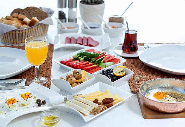 istock Rich and delicious Turkish breakfast 451565463