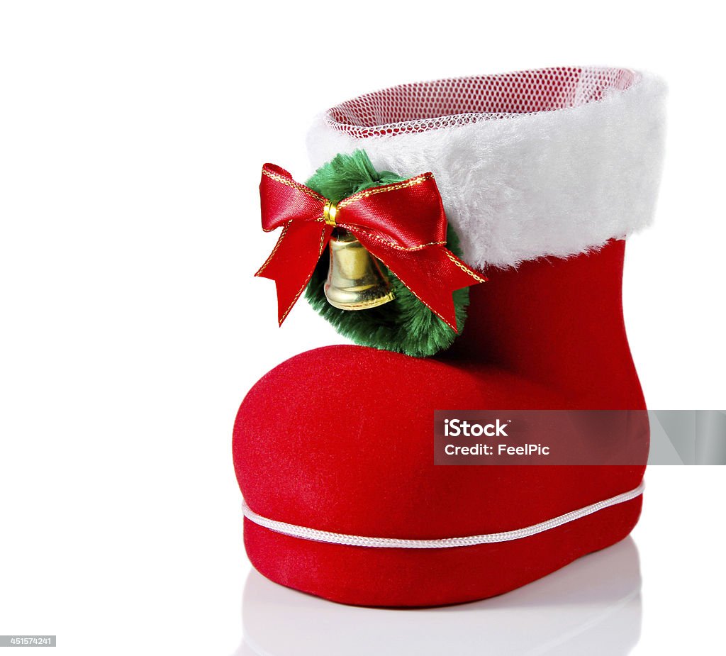 Christmas shoe Bell Stock Photo
