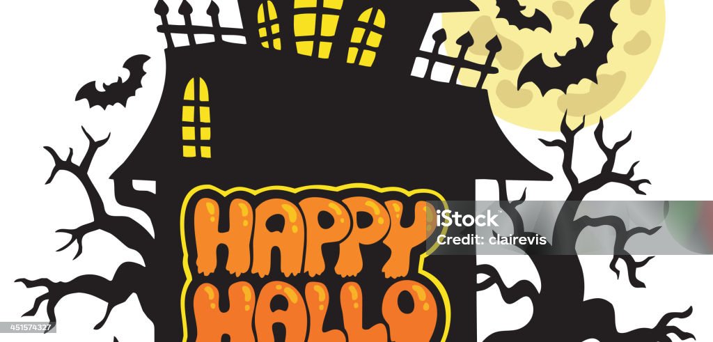 Happy Halloween theme 2 Happy Halloween theme 2 - vector illustration. Art stock vector