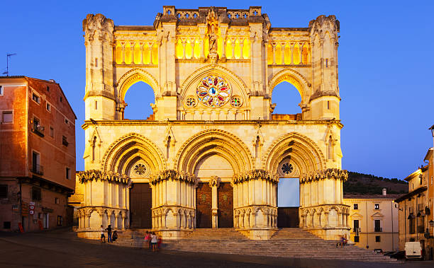 istock Evening view of Cathedral in  Cuenca 451581217