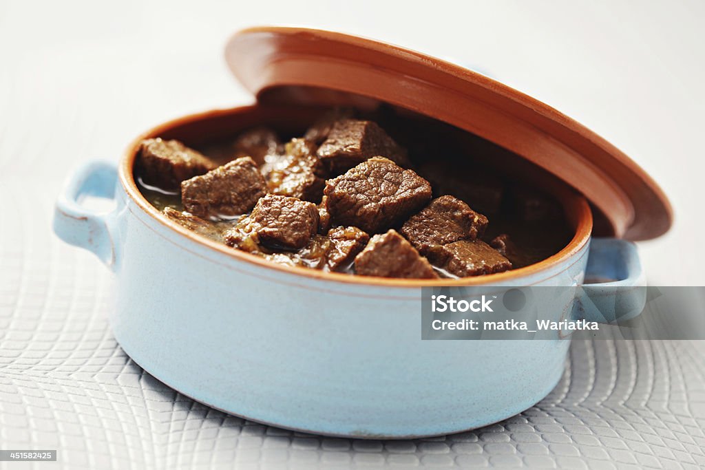 goulash with beef and beer delicious goulash with beef and beer - food and drink Beef Stock Photo