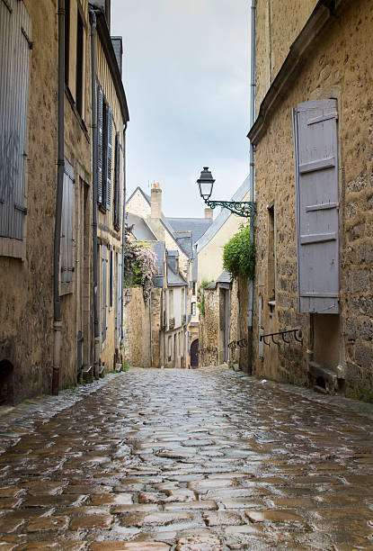 istock Gothic buildings in Le Mans, France 451582831