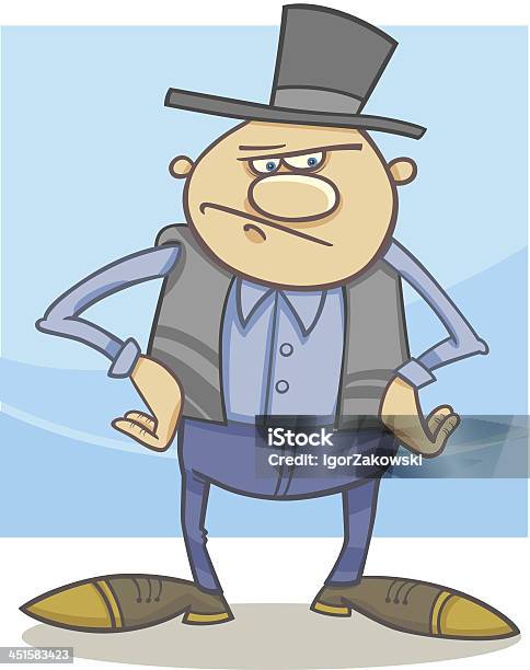 Old Farmer Cartoon Illustration Stock Illustration - Download Image Now - Adult, Anger, Caricature