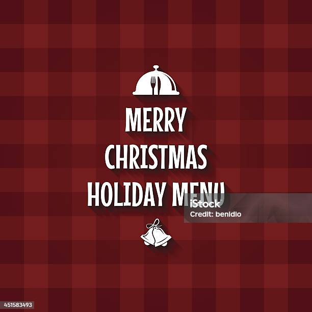 Christmas Menu Design Stock Illustration - Download Image Now - Bell, Border - Frame, Brochure