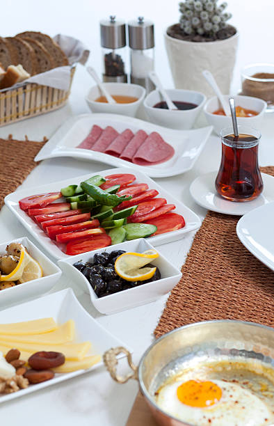 istock Rich and delicious Turkish breakfast 451584967